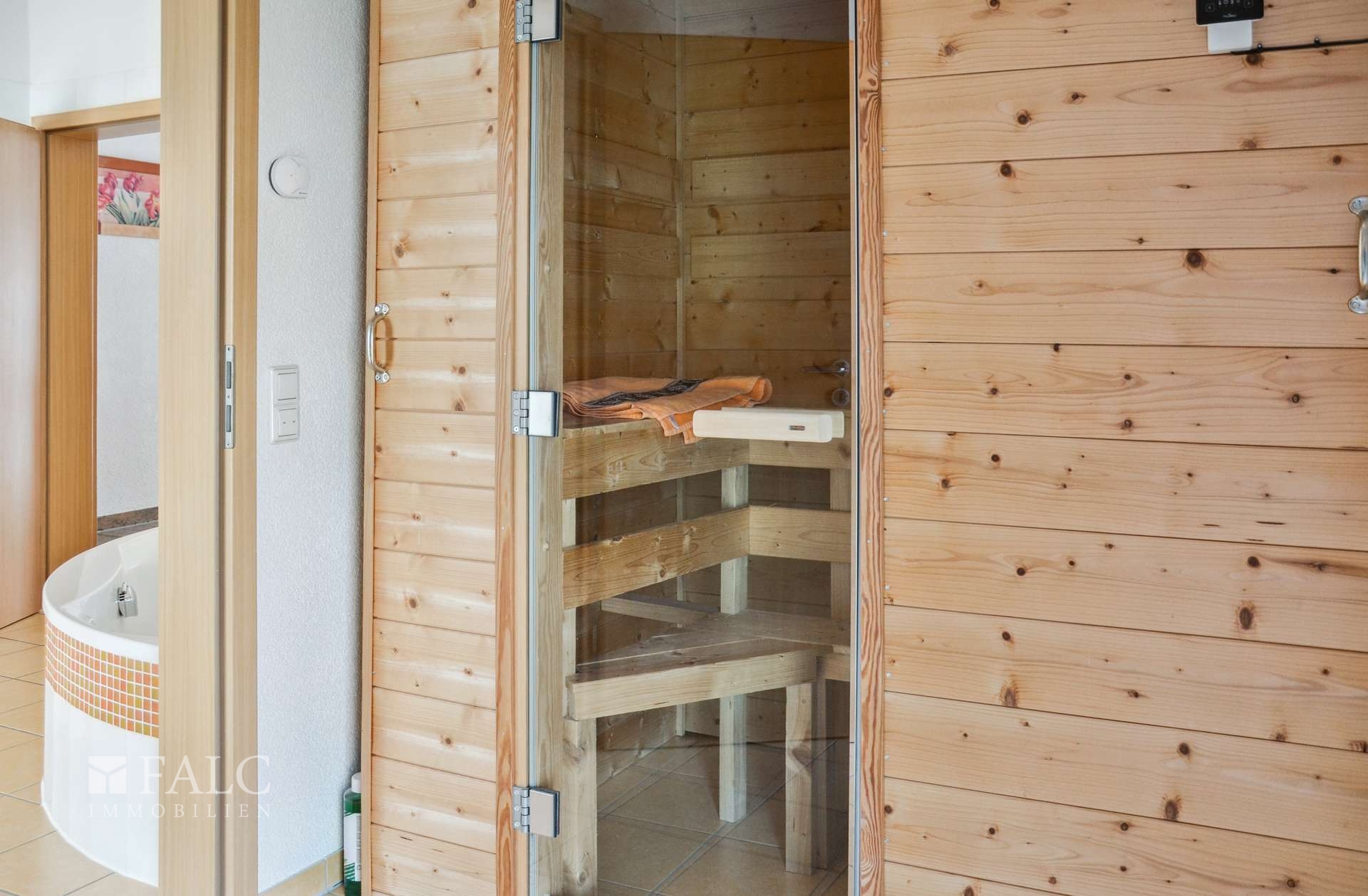 Privatsauna für Entspannung zu Hause